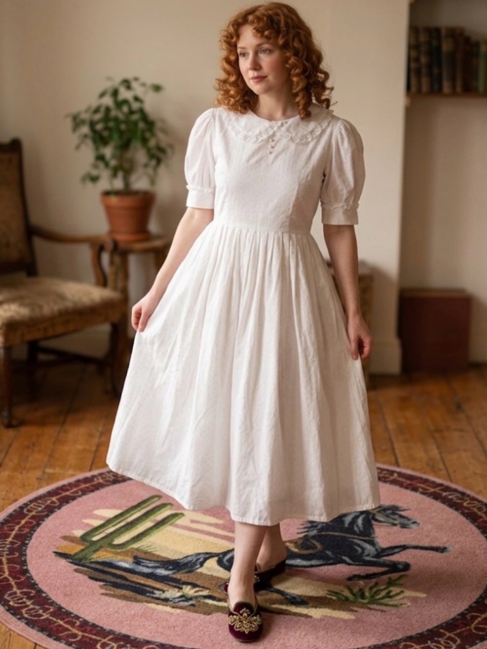 VINTAGE HANDMADE DRESS